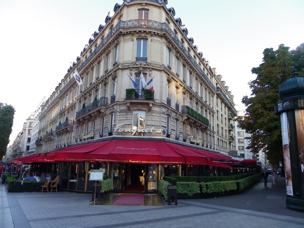 Le Fouquet’s restaurant on Paris Champs-Elysées opens again on July 14