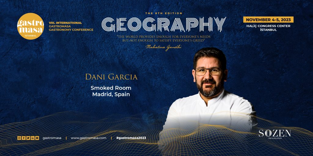 Andalusian Chef Dani García is Coming to the World Famous Gastromasa Conference!